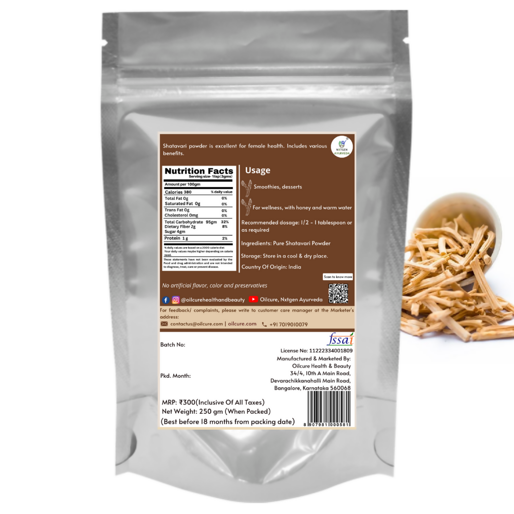 Nxtgen Ayurveda Shatavari Powder - Grab2buy