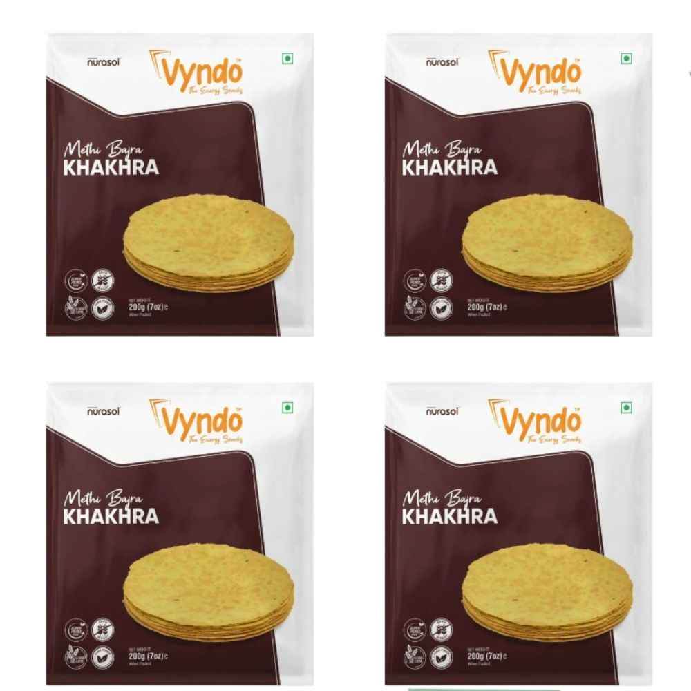 Vyndo Methi Bajra Khakhra 