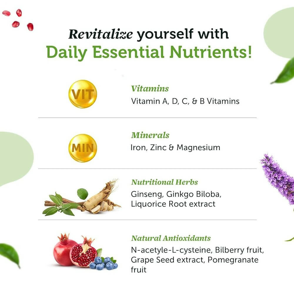 Neuherbs True Vitamin Tablets - Pomegranate Flavor 