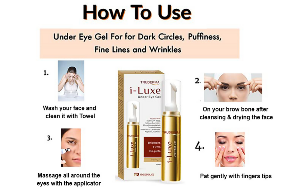 Truderma i-Luxe Under Eye Gel  Grab2Buy Truderma Grab2Buy