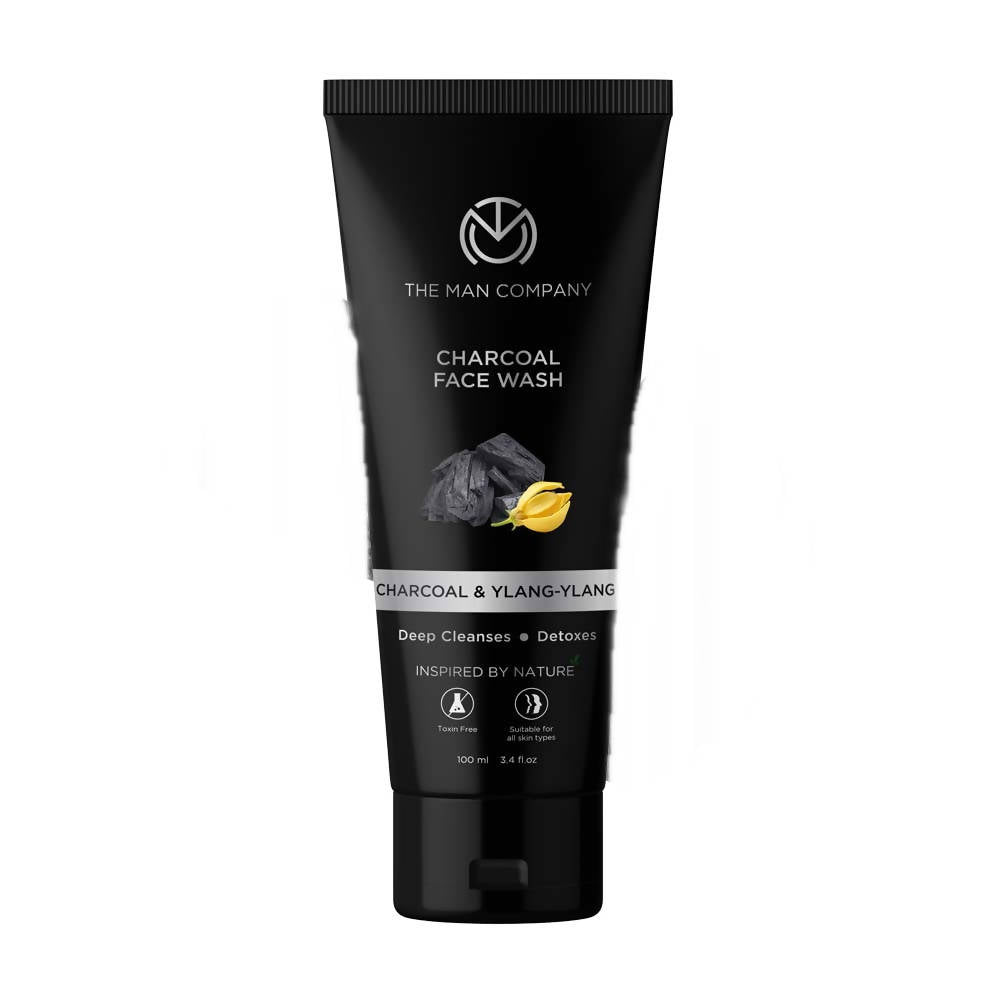 The Man Company Charcoal Face Wash  Grab2Buy The Man Company Grab2Buy