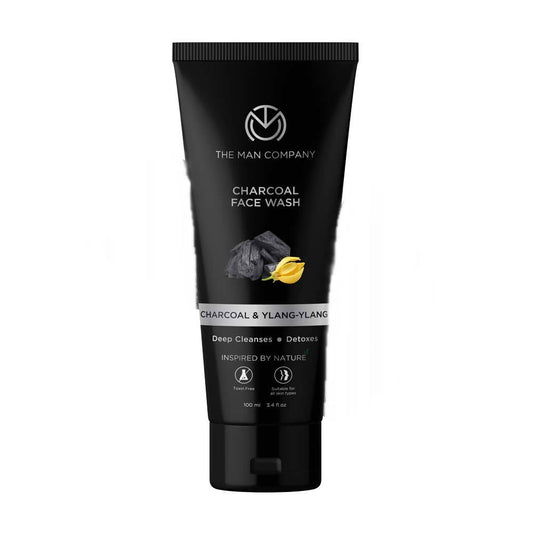The Man Company Charcoal Face Wash  Grab2Buy The Man Company Grab2Buy