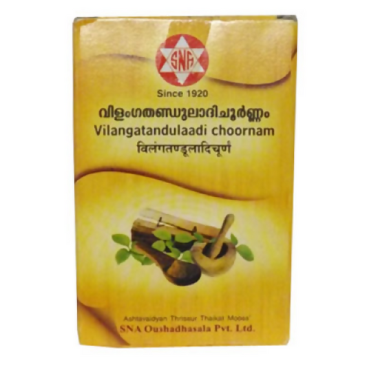 Sna Oushadhasala Vilangatandulaadi Choornam 