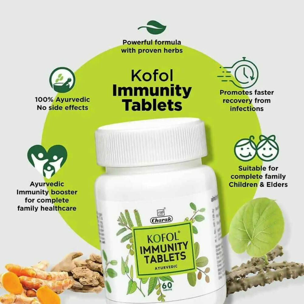 Charak Kofol Immunity Tablets 