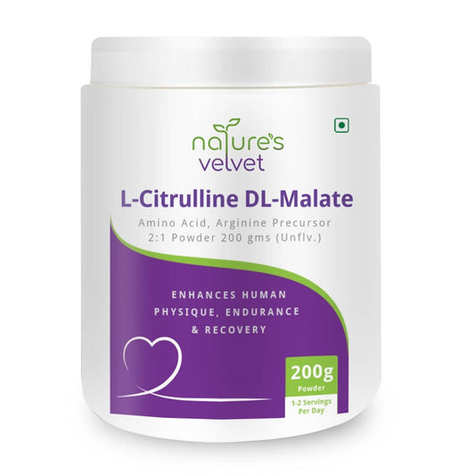 Nature's Velvet L-Citrulline DL-Malate Powder 