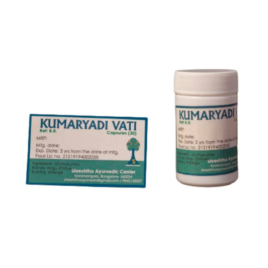 Shreshtha Herbals Kumaryadi Vati Capsules - Grab2buy