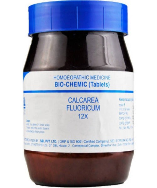 SBL Homeopathy Calcarea Fluorica Biochemic Tablet 