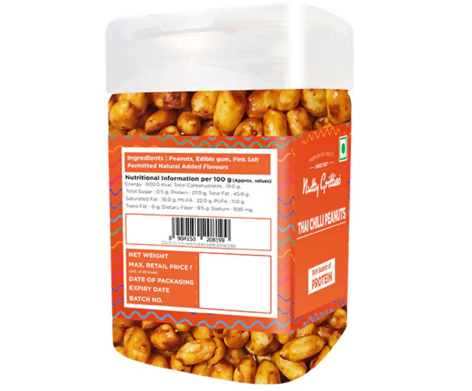 Nutty Gritties Thai Chilli Peanuts - Grab2buy