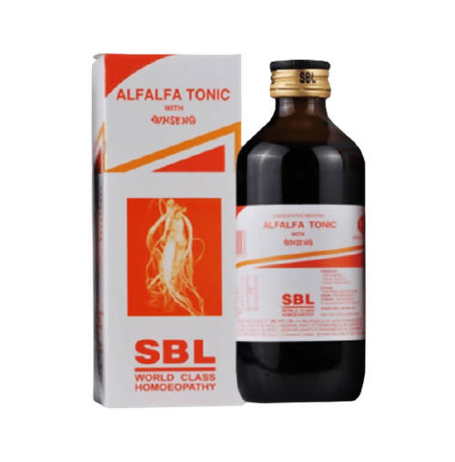SBL Homeopathy Alfalfa Tonic with Ginseng 