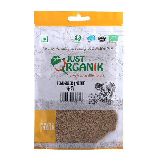 Just Organik Fenugreek (Methi) - Grab2buy