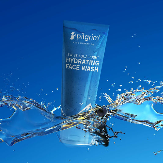 Pilgrim Swiss Aqua Rush Hydrating Face Wash, Refreshes Skin & Restores Hydration - Grab2buy