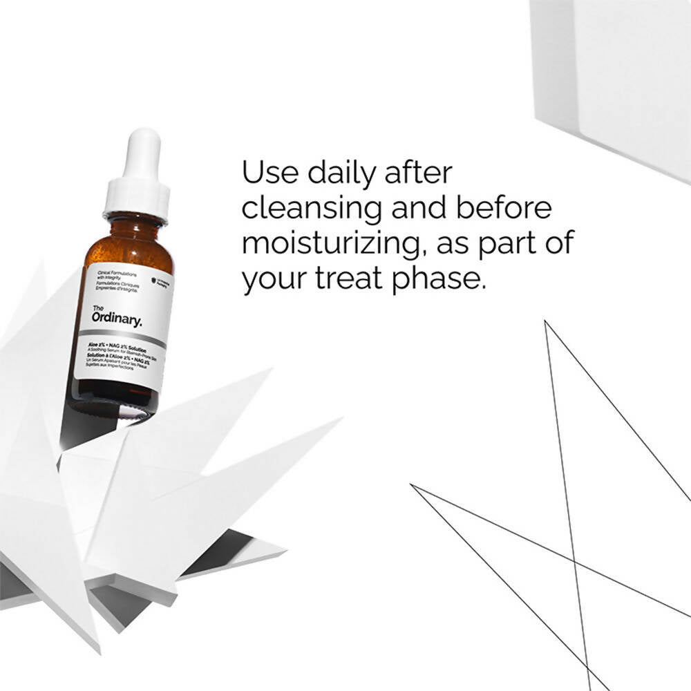 The Ordinary Aloe 2% + NAG 2% Solution (Serum)  Grab2Buy The Ordinary Grab2Buy