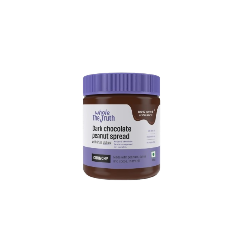 The Whole Truth Dark Chocolate Peanut Butter - Crunchy  Grab2Buy The Whole Truth Grab2Buy