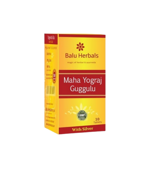 Balu Herbals Mahayograj Guggulu Silver Tablets 