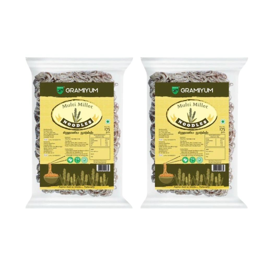 Gramiyum Mixed Millet Noodles – Sirudhaniya Noodles 