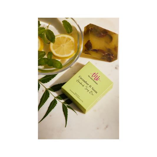 The Herb Boutique Cucumber And Neem Glycerine Soap Bar - Grab2buy
