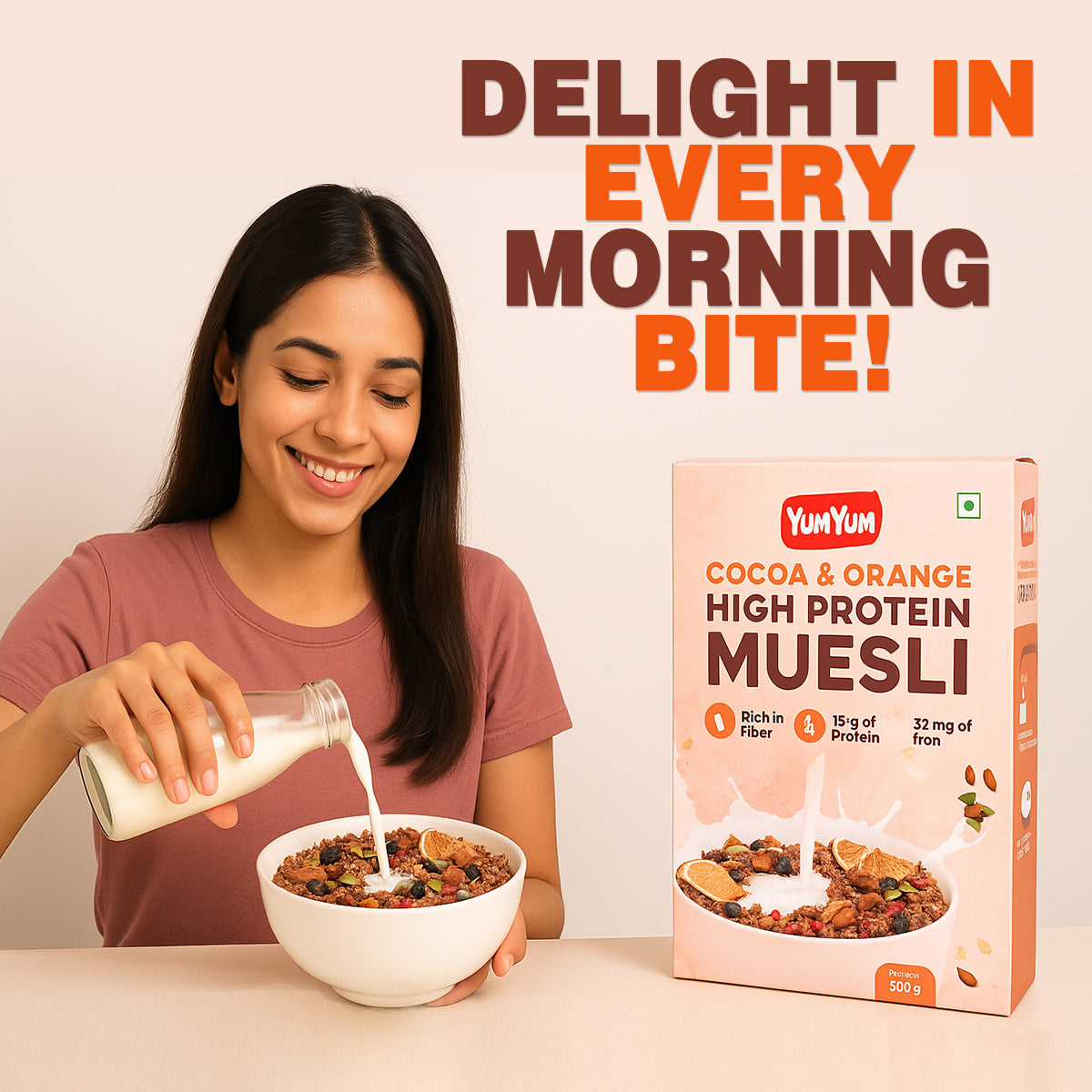 Yum Yum High Protein Muesli Box  Grab2Buy Yum Yum Grab2Buy