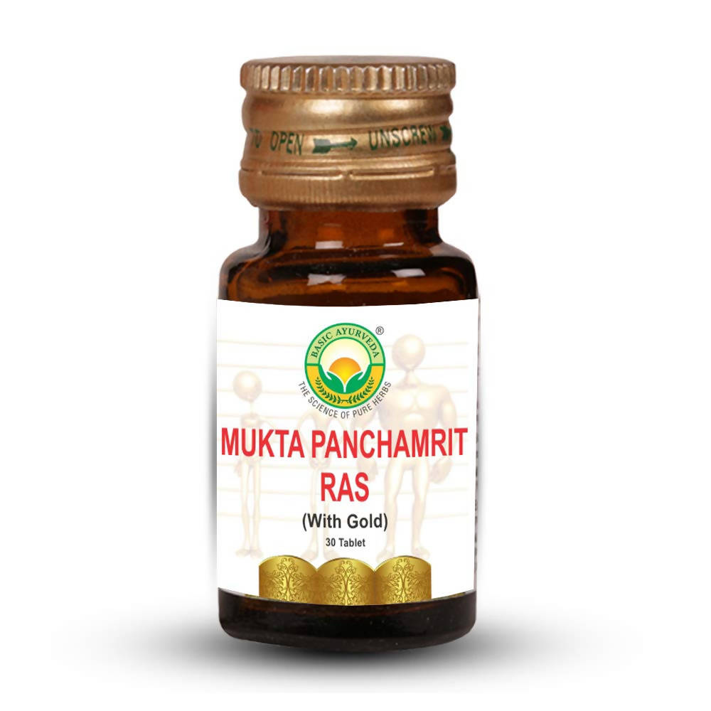 Basic Ayurveda Mukta Panchamrit Ras - Limited Time Offer Genie India