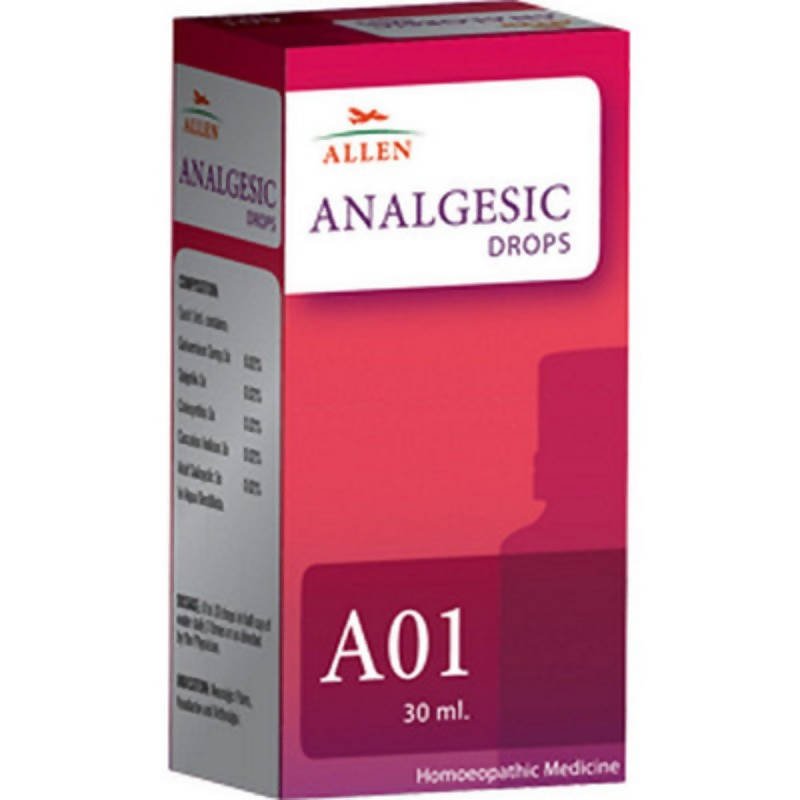 Allen Homeopathy A01 Analgesic Drops 