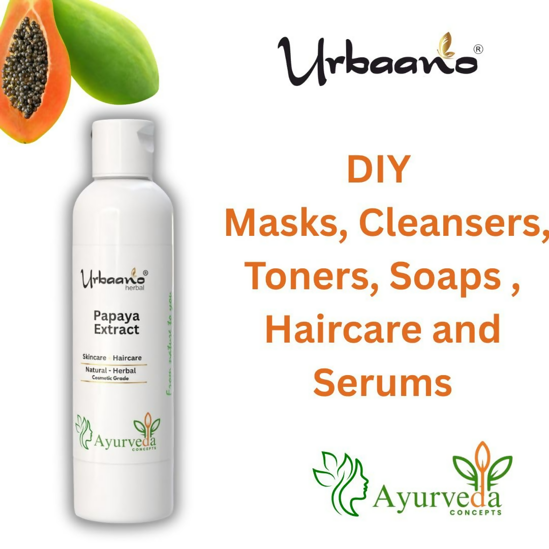 Urbaano Herbal Pure Papaya Extract Natural For DIY Skin Hair & Body Care  Grab2Buy Urbaano Herbal Grab2Buy