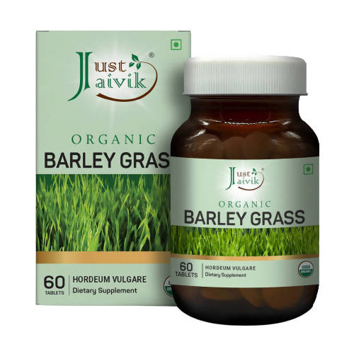 Just Jaivik Organic Barley Grass Tablets 