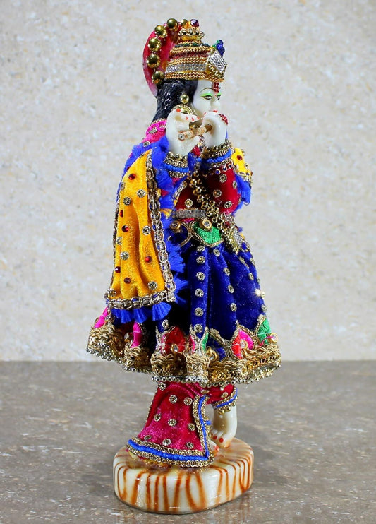 Esplanade Resin Krishna Kishan Murti Action Idol - Grab2buy