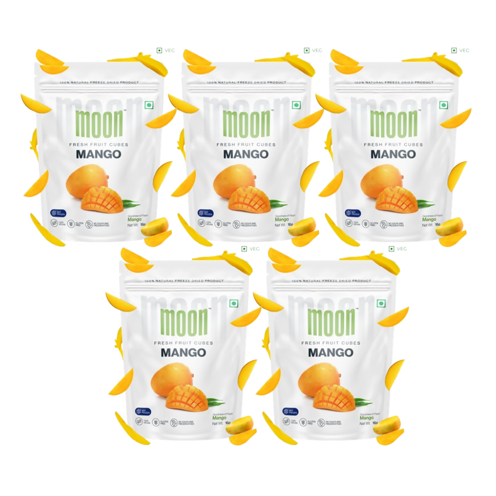 Moon Freeze Dried Mango Cubes 