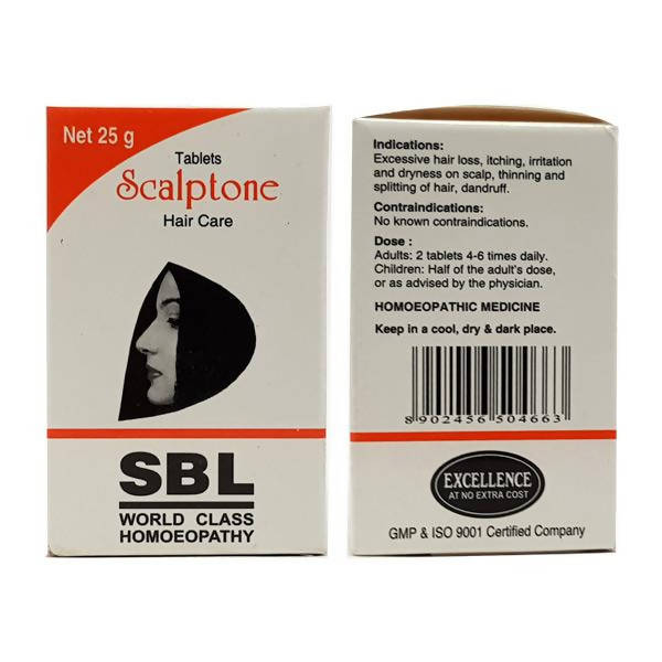 SBL Homeopathy Scalptone Hair Care Tablets 