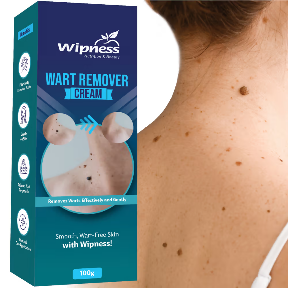 Wipness Natural Wart Remover Cream For Men & Women  Grab2Buy Wipness Grab2Buy