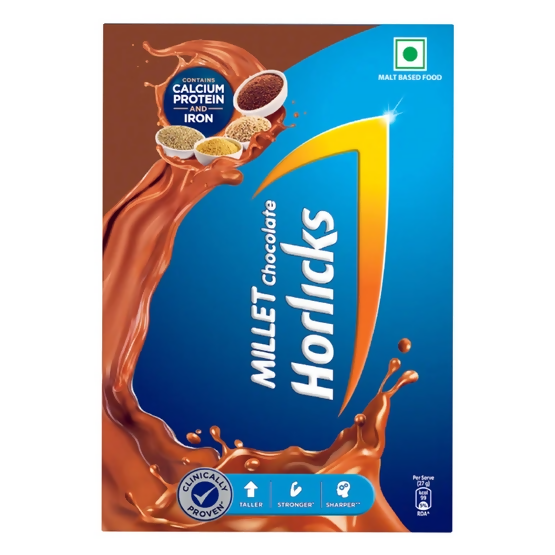 Horlicks Millet Chocolate Flavor Nutrition Drink Powder - Grab2buy
