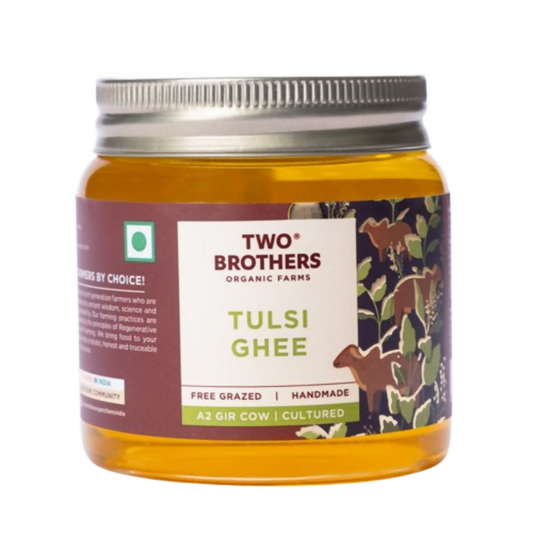 Two Brothers Organic Farms Tulsi Ghee 