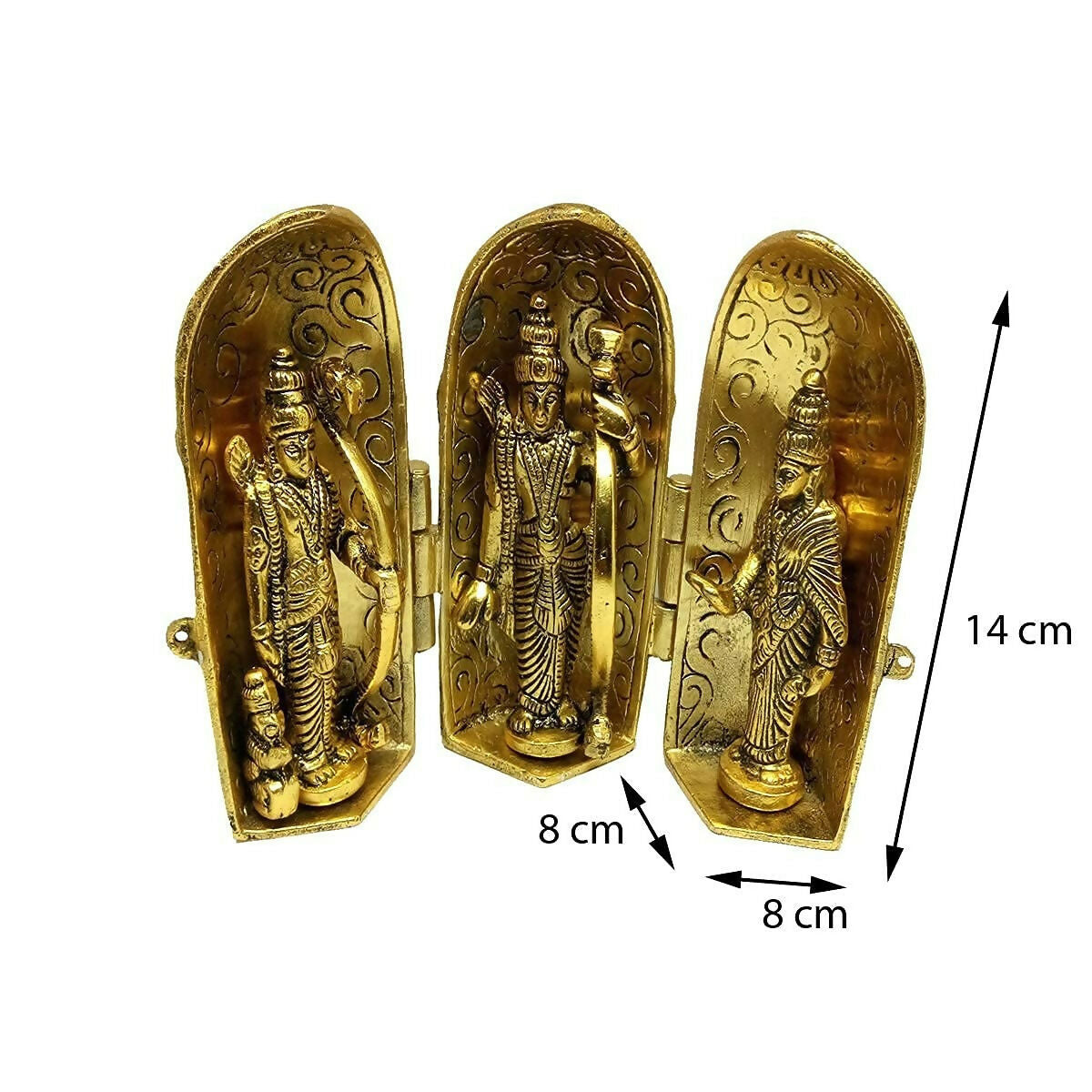 Urm Enterprises Gold-Polished Metal 