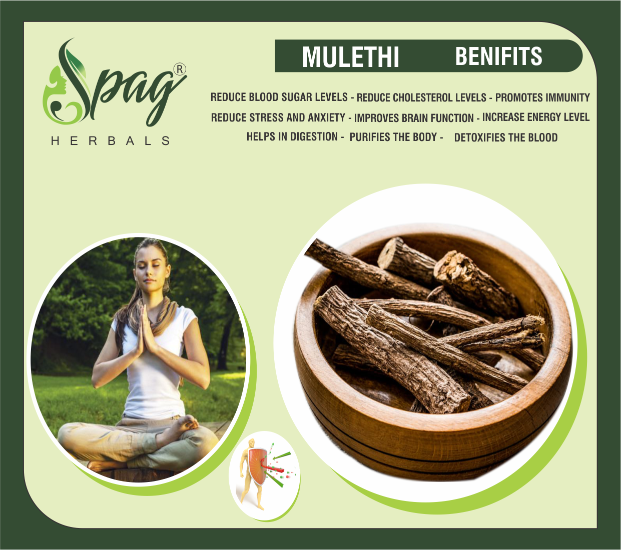 Spag Herbals Mulethi Powder 