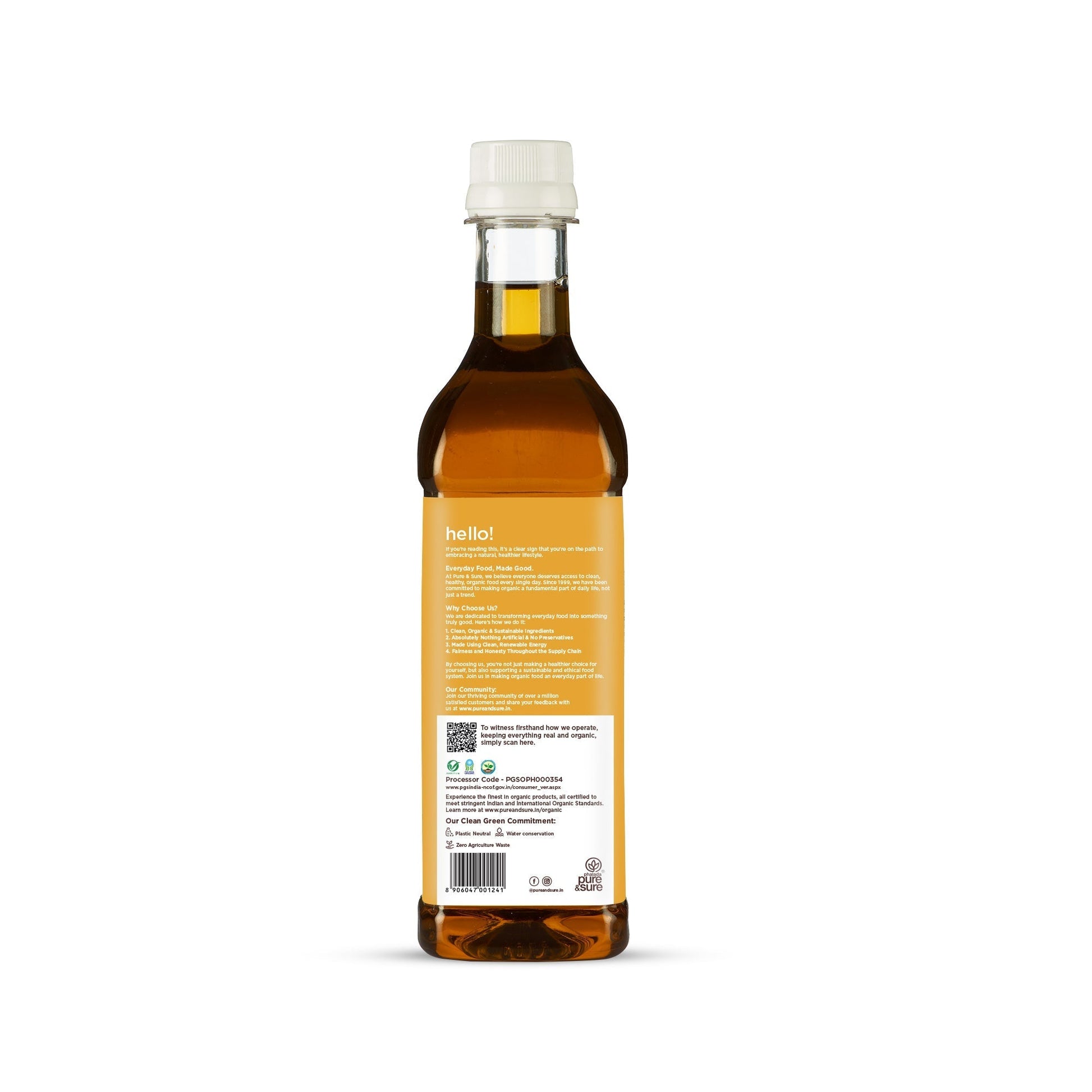 Pure & Sure Organic Mustard Oil 