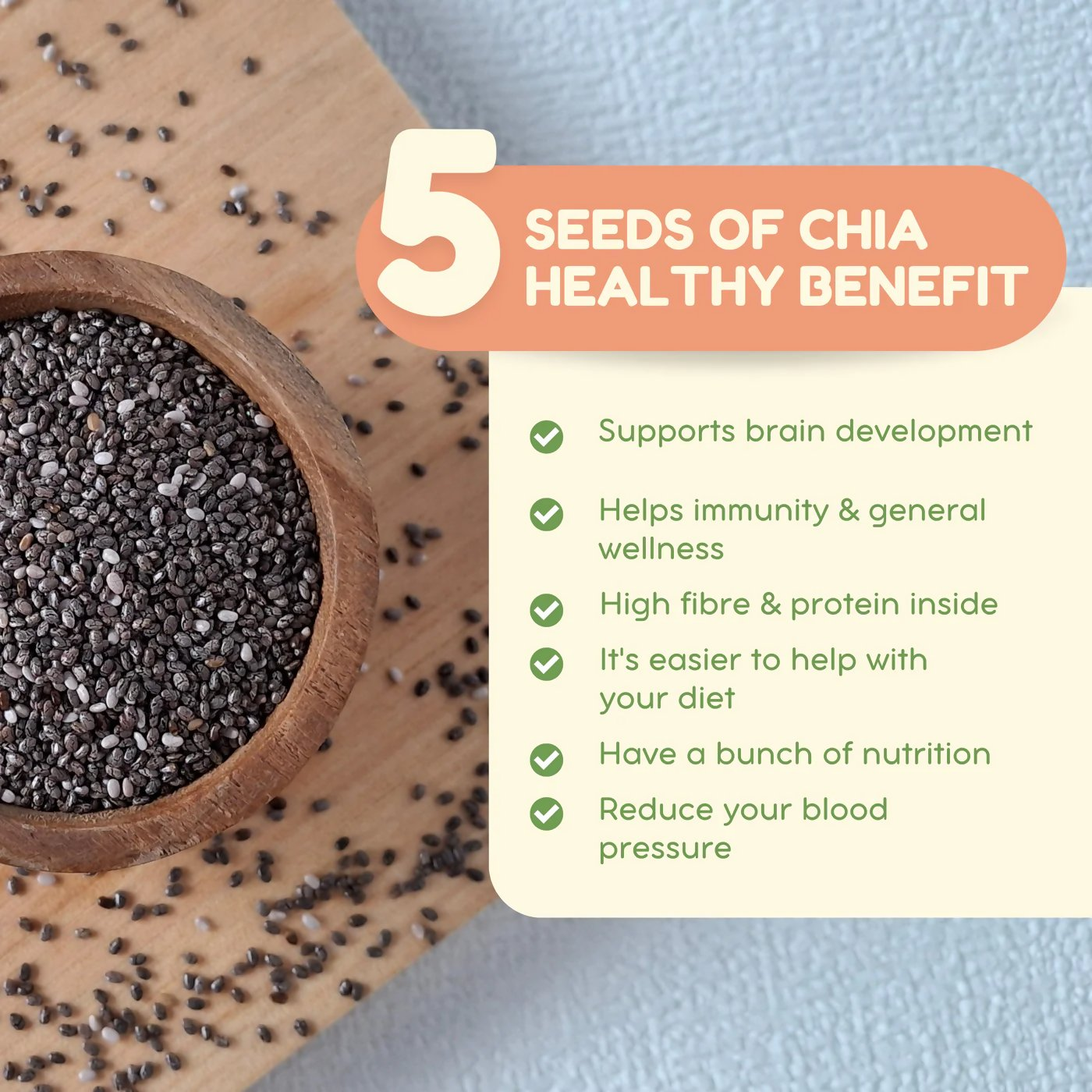 Vedas Kitchen Chia Seeds  Grab2Buy Vedas Kitchen Grab2Buy