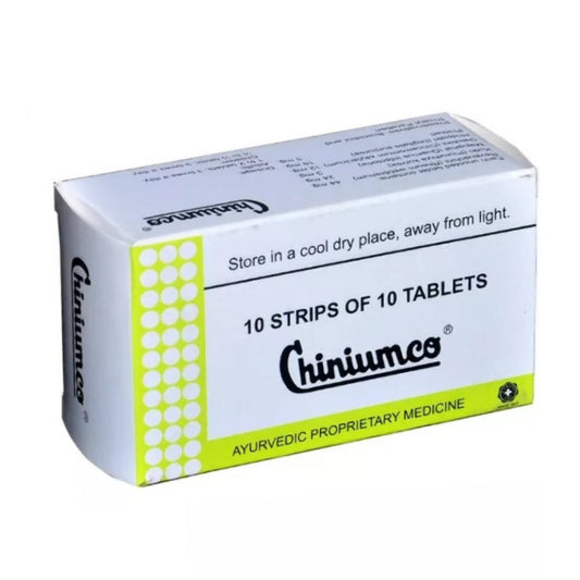 J & J Dechane Ayurvedic Chiniumco Tablets 