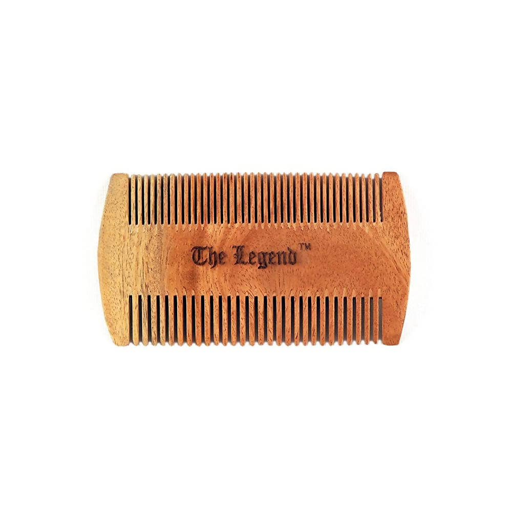 The Legend Organic Pure Neem Wood Comb For Beard  Grab2Buy The Legend Grab2Buy