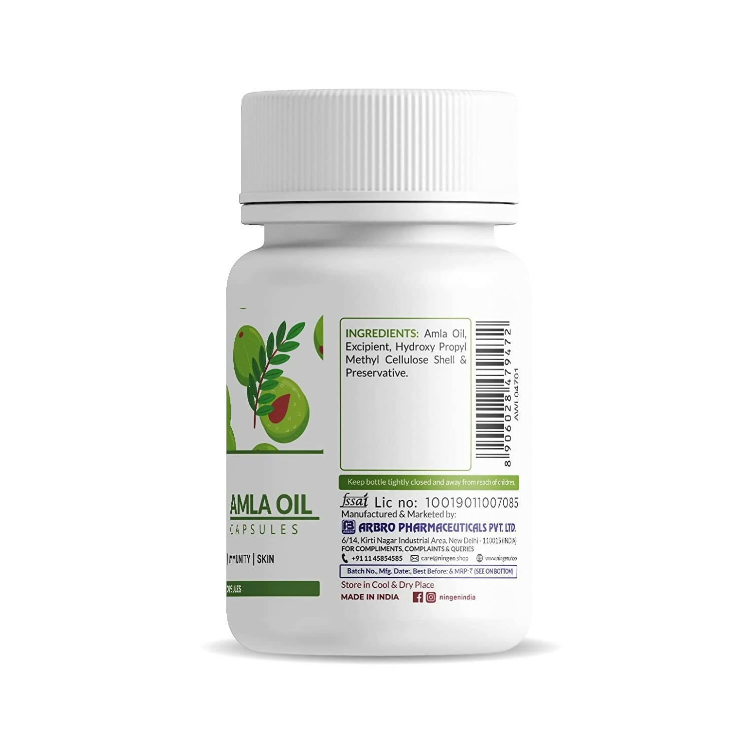 Ningen Amla Oil Capsules - Grab2buy
