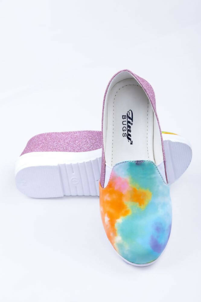 Tiny Bugs Multi Color Girls Prited Flat Causal Wear Ballerinas  Grab2Buy Tiny Bugs Grab2Buy