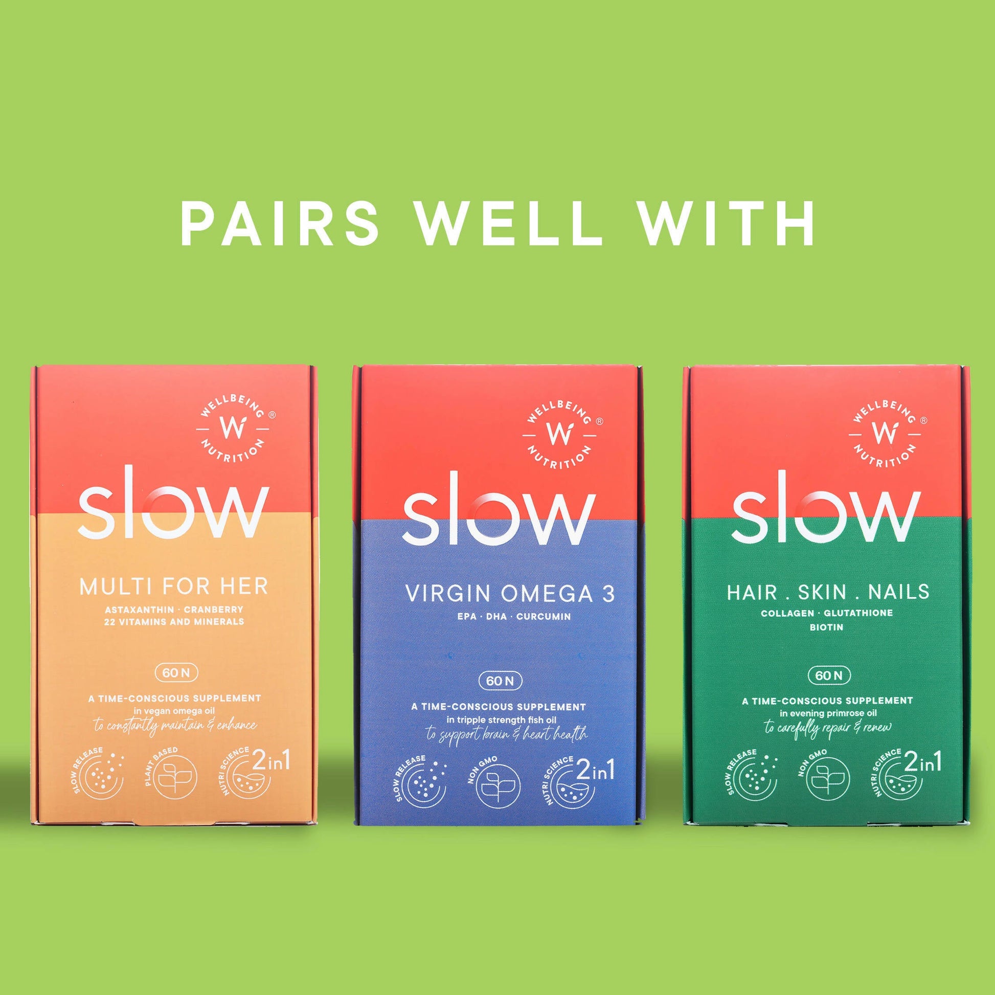 Wellbeing Nutrition Slow | Fertility for Her Capsules - Grab2buy
