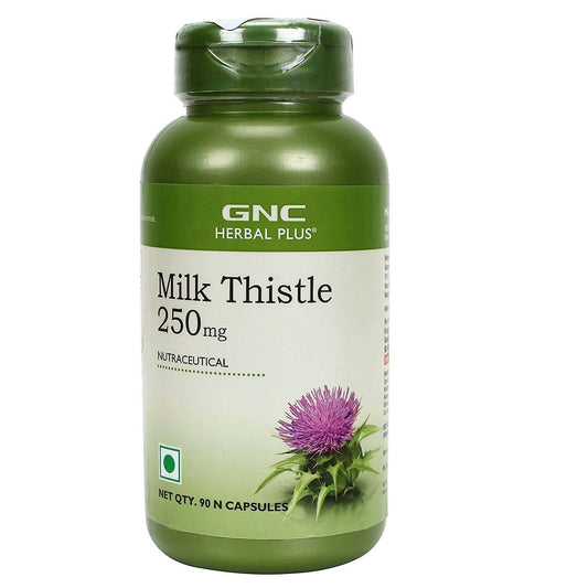 GNC Herbal Plus Milk Thistle Capsules - Grab2buy