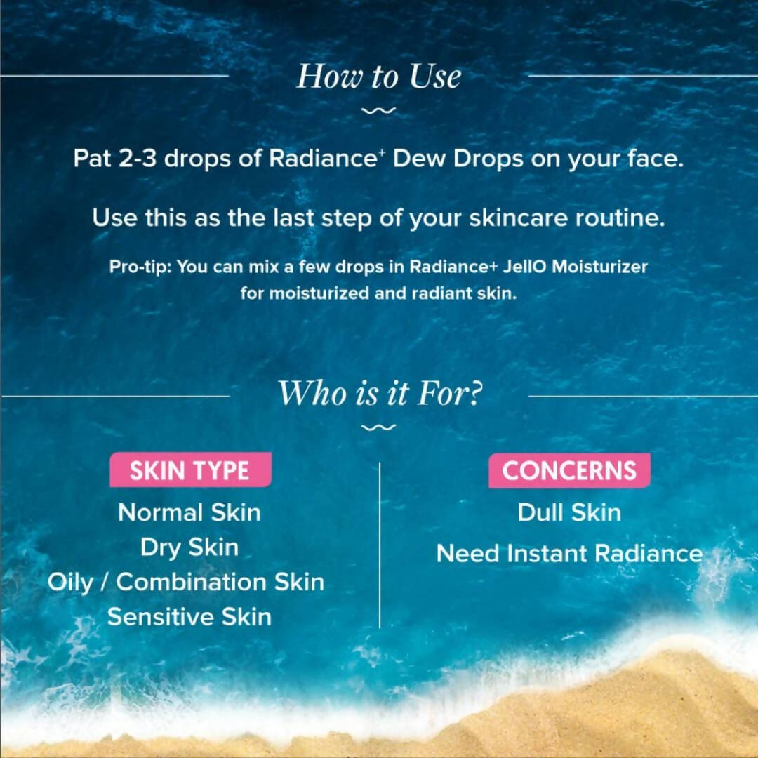 Aqualogica Radiance+ Juicy Dew Drops - Limited Time Offer 