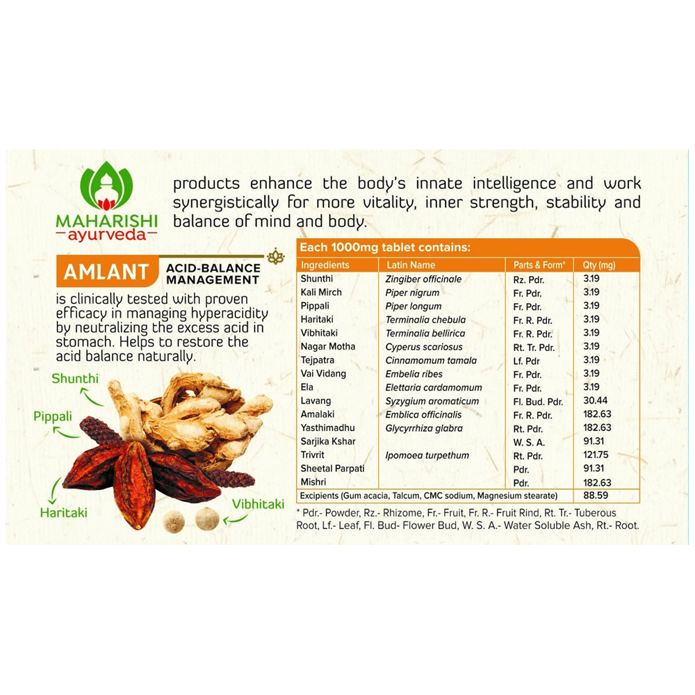 Maharishi Ayurveda Amlant Tablet 
