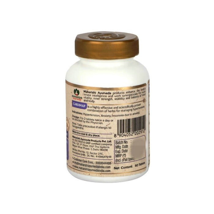 Maharishi Ayurveda Cardimap Tablets | Vedic Ayurvedic Supplement for Heart Health & Circulation 