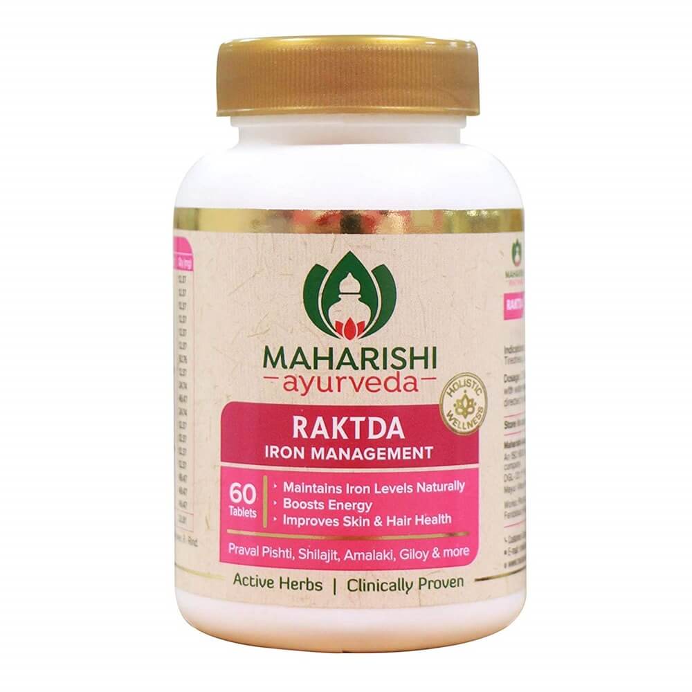 Maharishi Ayurveda Raktda Iron Tablets 
