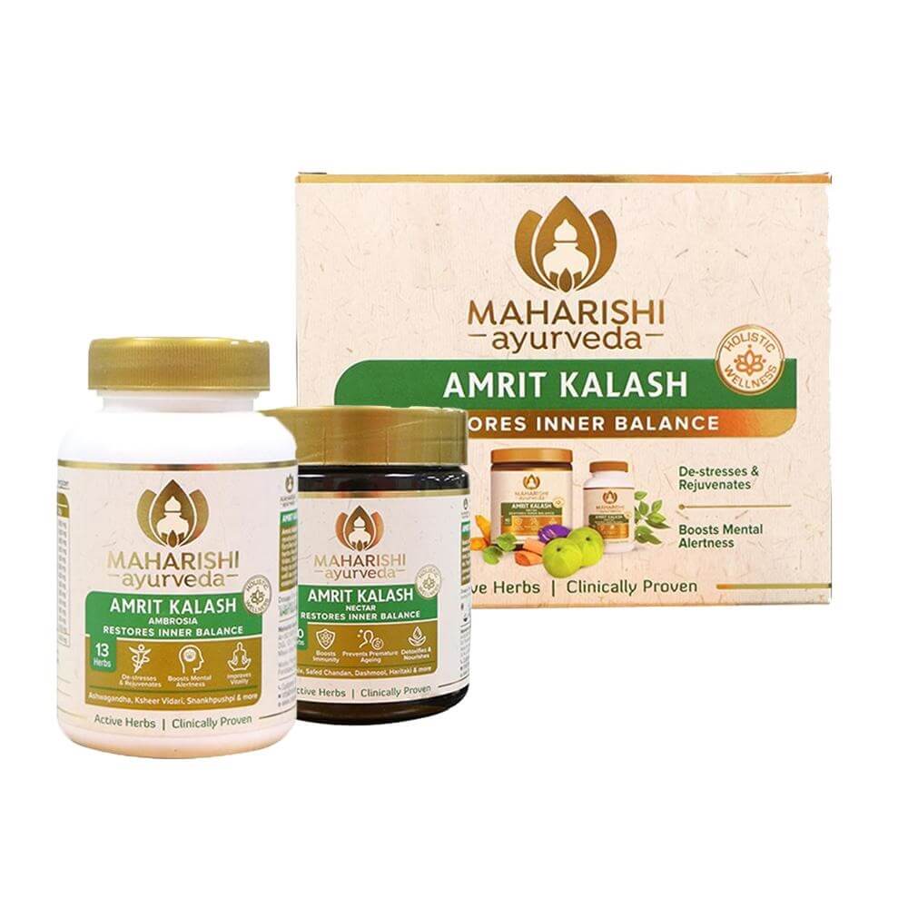 Maharishi Ayurveda Amrit Kalash - Dual Pack Paste and Tablets 