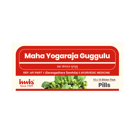 IMIS Ayurveda Mahayogaraja Guggulu Pills 