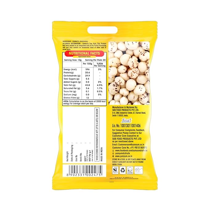 Yum Yum Makhana Pouch  Grab2Buy Yum Yum Grab2Buy