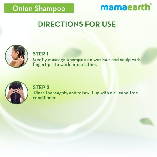 Mamaearth Onion Shampoo For Hair Fall Control