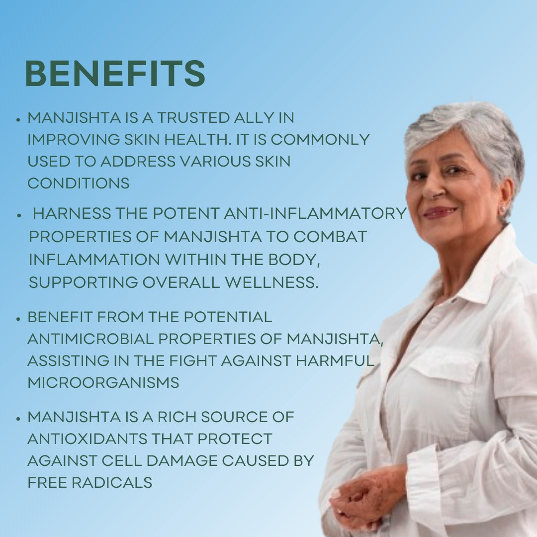 Tejaswani Herbs and Herbal Products Manjishta Powder 